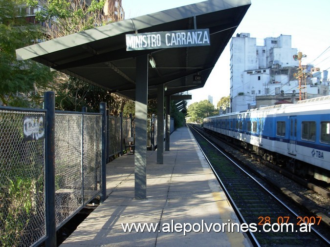 Foto: Estación Ministro Carranza - Palermo (Buenos Aires), Argentina
