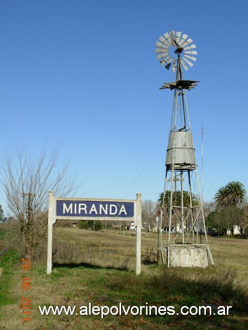 Foto: Estación Miranda - Miranda (Buenos Aires), Argentina