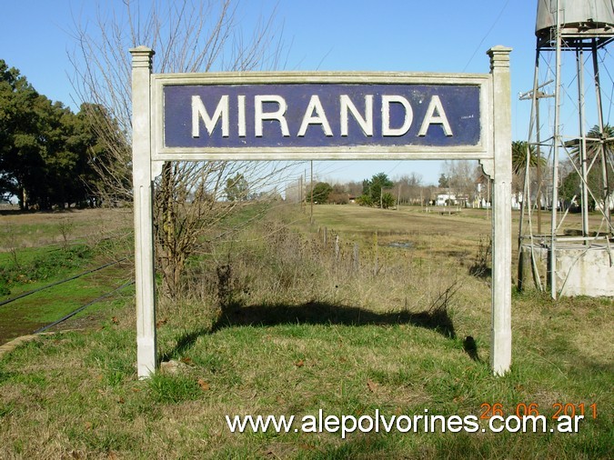 Foto: Estación Miranda - Miranda (Buenos Aires), Argentina