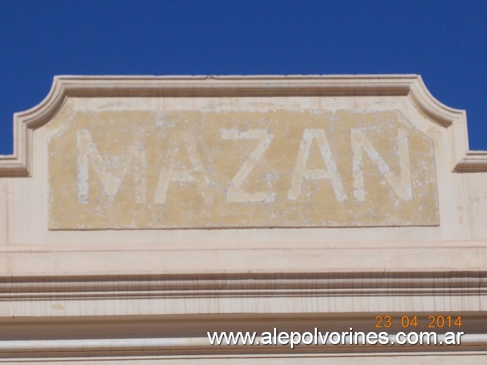 Foto: Estación Mazan - Mazan (La Rioja), Argentina