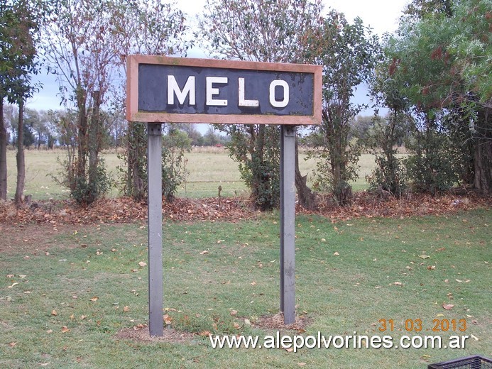 Foto: Estación Melo - Melo (Córdoba), Argentina