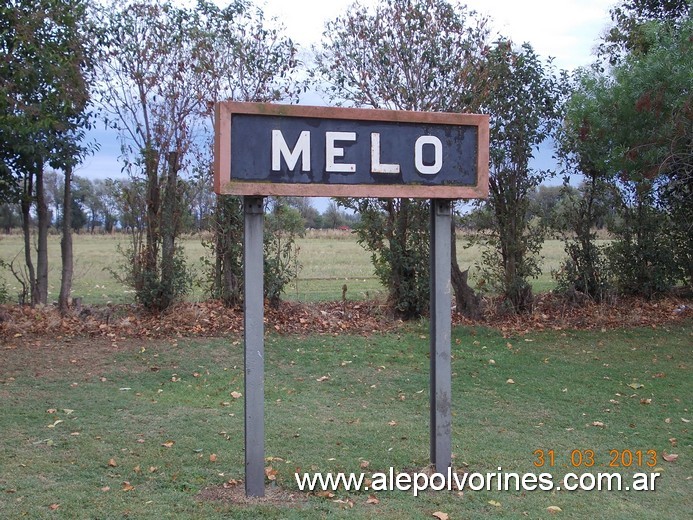 Foto: Estación Melo - Melo (Córdoba), Argentina