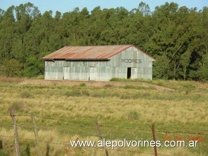 Foto: Estación Moores - Moores (Buenos Aires), Argentina