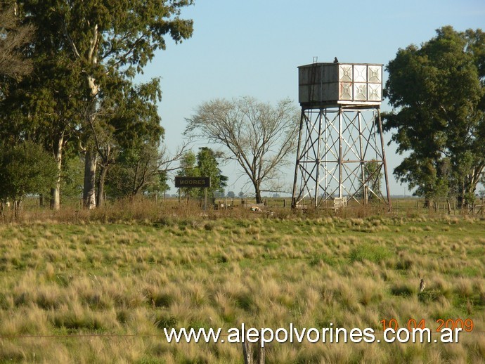 Foto: Estación Moores - Moores (Buenos Aires), Argentina