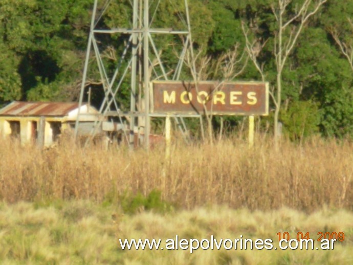 Foto: Estación Moores - Moores (Buenos Aires), Argentina