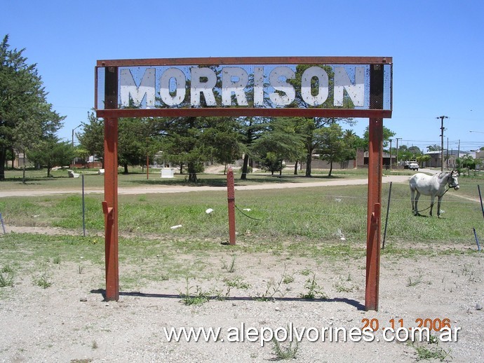 Foto: Estación Morrison - Morrison (Córdoba), Argentina