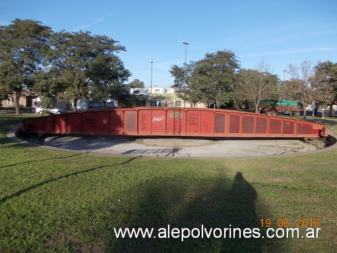 Foto: Estación Morteros - Mesa Giratoria - Morteros (Córdoba), Argentina