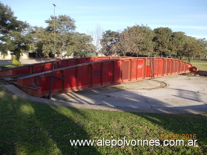 Foto: Estación Morteros - Mesa Giratoria - Morteros (Córdoba), Argentina