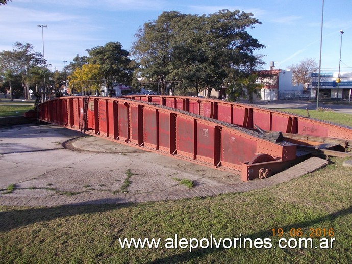 Foto: Estación Morteros - Mesa Giratoria - Morteros (Córdoba), Argentina