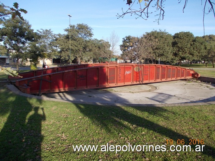 Foto: Estación Morteros - Mesa Giratoria - Morteros (Córdoba), Argentina