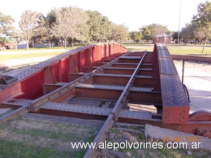 Foto: Estación Morteros - Mesa Giratoria - Morteros (Córdoba), Argentina