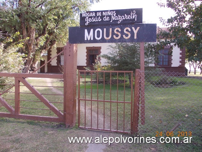 Foto: Estación Moussy - Moussy (Santa Fe), Argentina