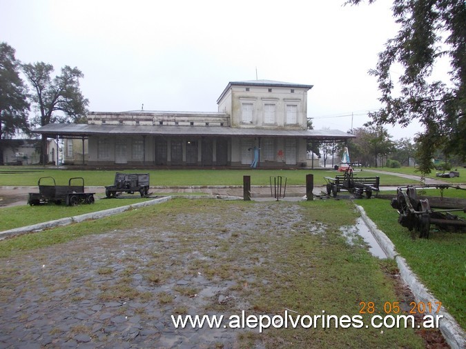 Foto: Estación Monte Caseros. FC Argentino del Este - Monte Caseros (Corrientes), Argentina