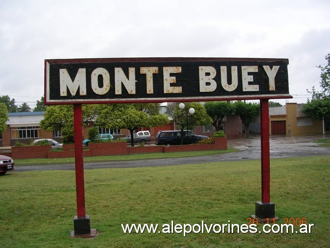 Foto: Estación Monte Buey - Monte Buey (Córdoba), Argentina