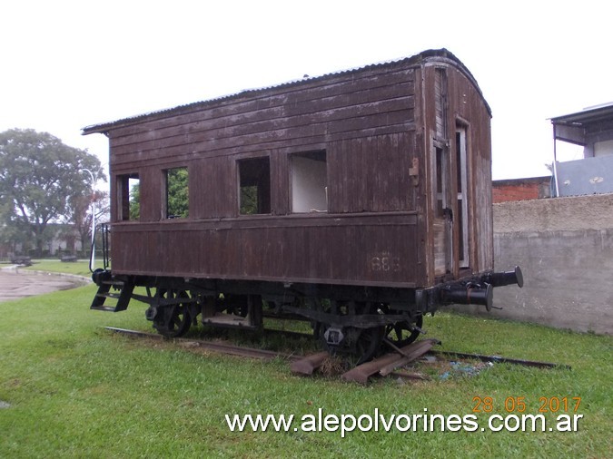 Foto: Estación Monte Caseros. FC Argentino del Este - Monte Caseros (Corrientes), Argentina