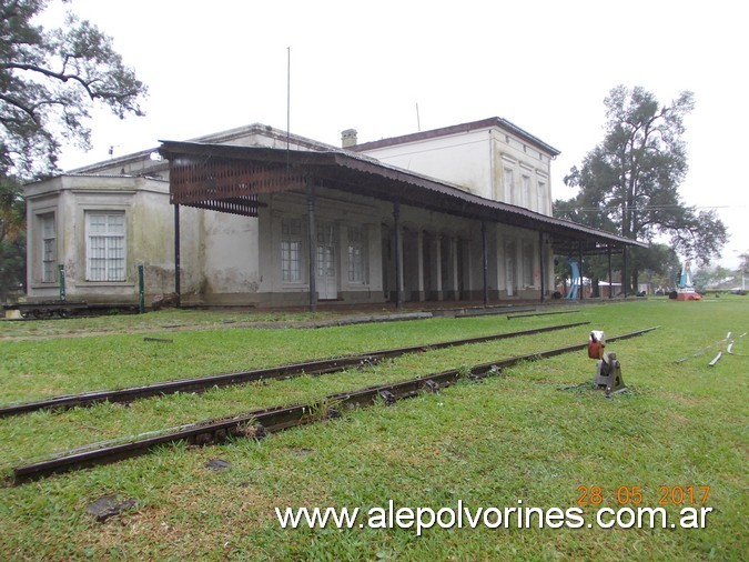 Foto: Estación Monte Caseros. FC Argentino del Este - Monte Caseros (Corrientes), Argentina
