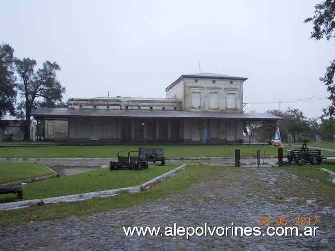 Foto: Estación Monte Caseros. FC Argentino del Este - Monte Caseros (Corrientes), Argentina