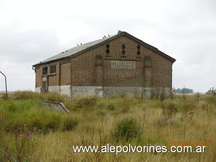 Foto: Estación Muñoz - Muñoz (Buenos Aires), Argentina