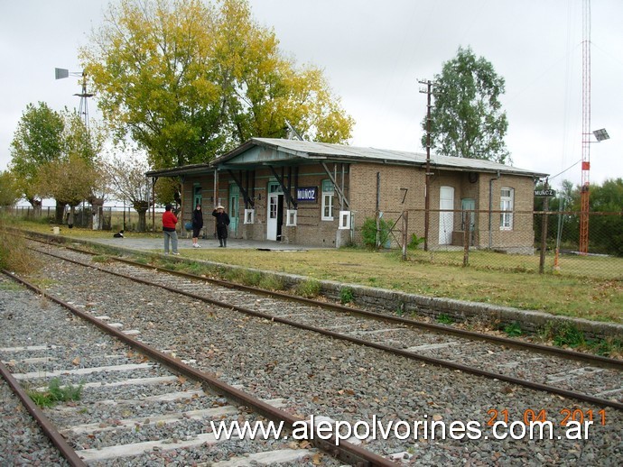 Foto: Estación Muñoz - Muñoz (Buenos Aires), Argentina