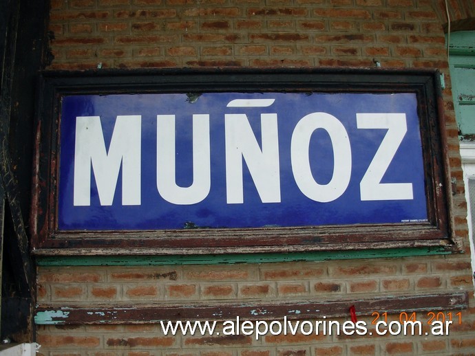 Foto: Estación Muñoz - Muñoz (Buenos Aires), Argentina