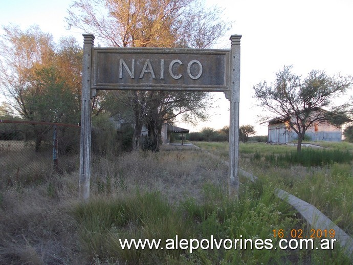 Foto: Estación Naico - Naico (La Pampa), Argentina