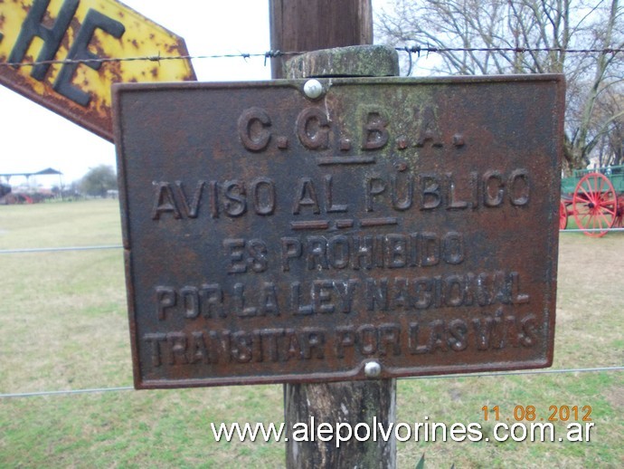 Foto: Estación Navarro CGBA - Navarro (Buenos Aires), Argentina