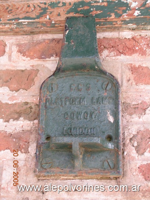 Foto: Estación Navarro FCS - Navarro (Buenos Aires), Argentina