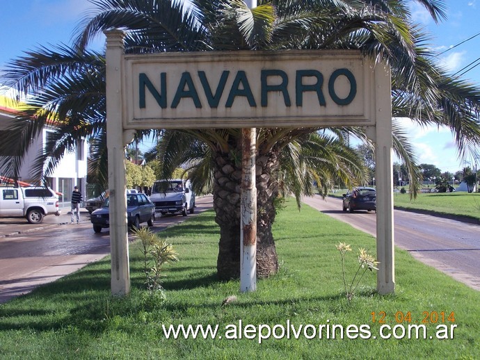 Foto: Estación Navarro FCS - Tanque - Navarro (Buenos Aires), Argentina