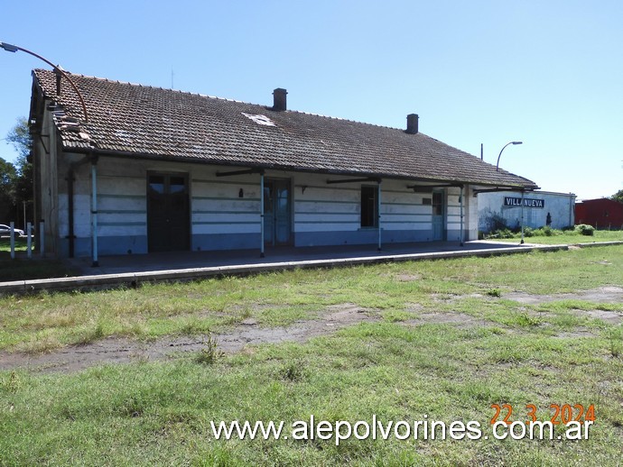 Foto: Estación Villanueva FCS - Villanueva (Buenos Aires), Argentina