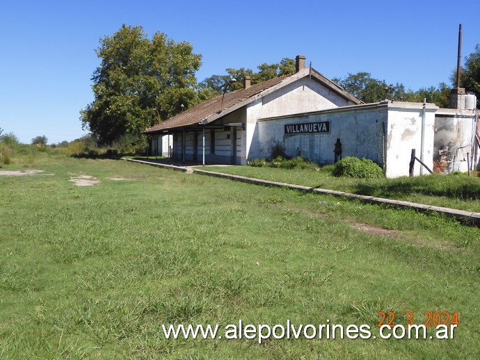 Foto: Estación Villanueva FCS - Villanueva (Buenos Aires), Argentina