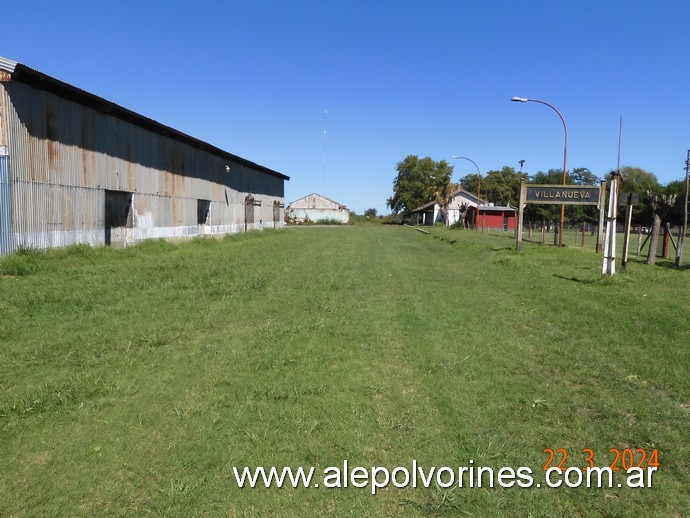 Foto: Estación Villanueva FCS - Villanueva (Buenos Aires), Argentina