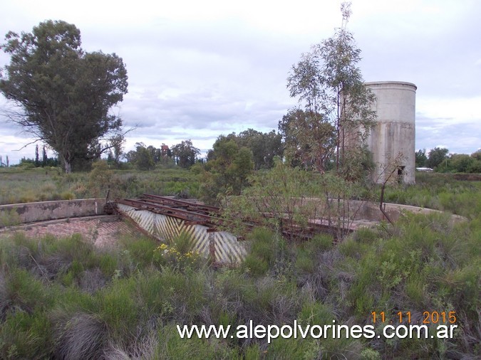 Foto: Estación Monte Coman - Mesa Giratoria - Monte Coman (Mendoza), Argentina