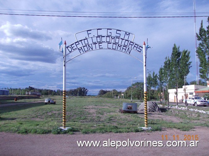 Foto: Estación Monte Coman - Monte Coman (Mendoza), Argentina