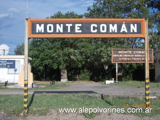 Foto: Estación Monte Coman - Monte Coman (Mendoza), Argentina