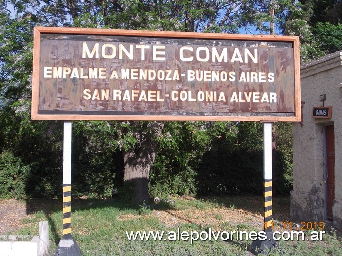 Foto: Estación Monte Coman - Monte Coman (Mendoza), Argentina