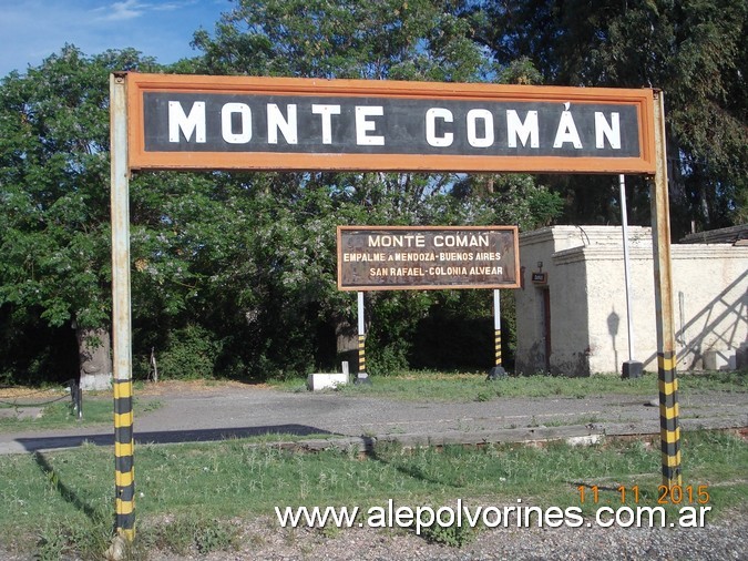 Foto: Estación Monte Coman - Monte Coman (Mendoza), Argentina