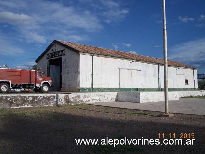 Foto: Estación Monte Coman - Monte Coman (Mendoza), Argentina