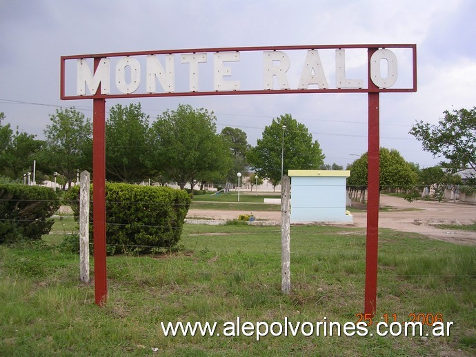 Foto: Estación Monte Ralo - Monte Ralo (Córdoba), Argentina