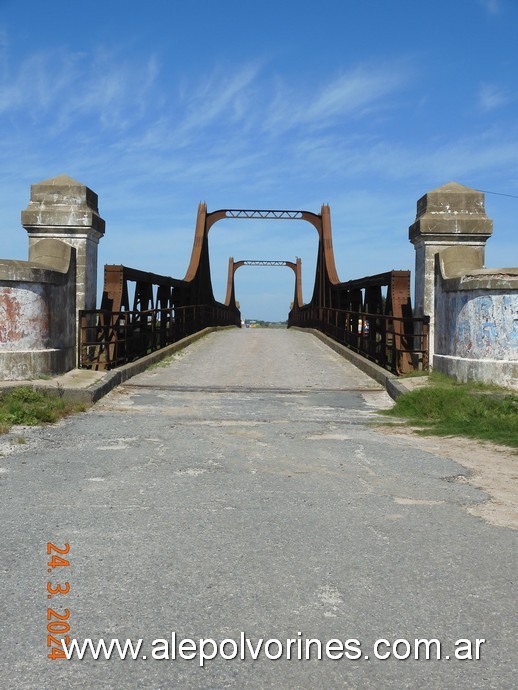 Foto: Puente Metálico Ruta 11 sobre Rio Primero - Villa Roch (Buenos Aires), Argentina