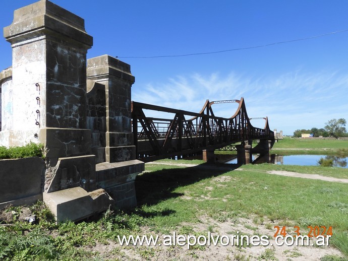 Foto: Puente Metálico Ruta 11 sobre Rio Primero - Villa Roch (Buenos Aires), Argentina