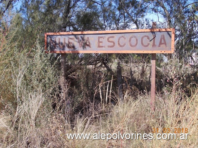 Foto: Estación Nueva Escocia - Nueva Escocia (San Luis), Argentina