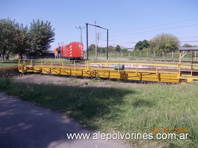 Foto: Estación Haedo - Mesa Giratoria - Haedo (Buenos Aires), Argentina