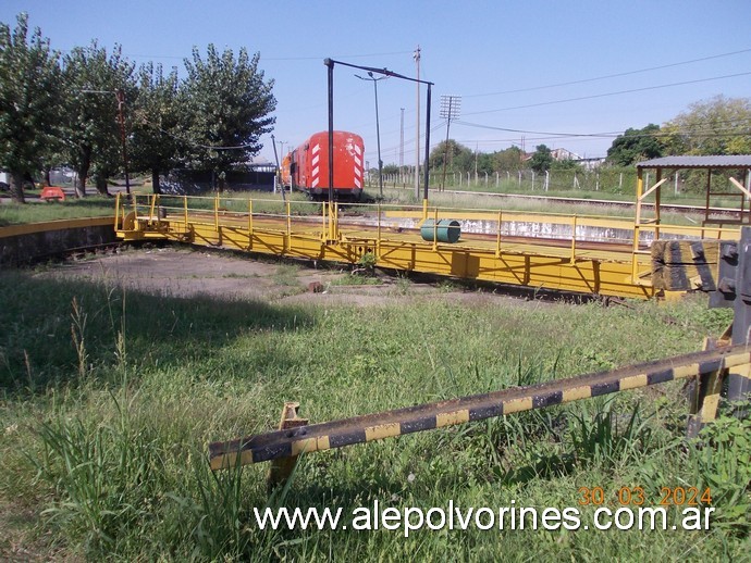 Foto: Estación Haedo - Mesa Giratoria - Haedo (Buenos Aires), Argentina