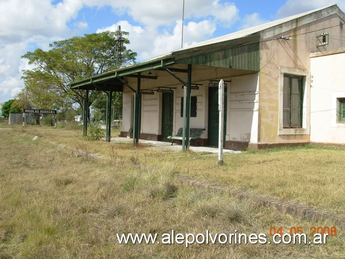 Foto: Estación Nicolas Herrera - Villa San Miguel Herrera (Entre Ríos), Argentina