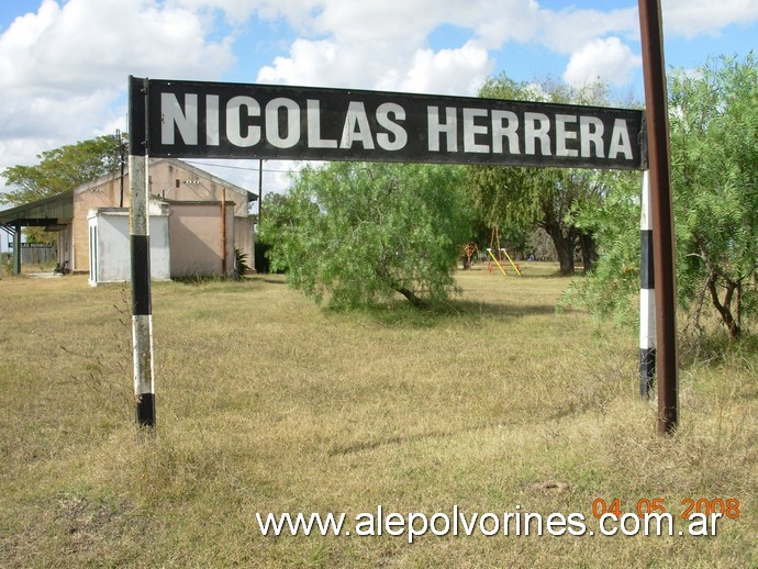 Foto: Estación Nicolas Herrera - Villa San Miguel Herrera (Entre Ríos), Argentina