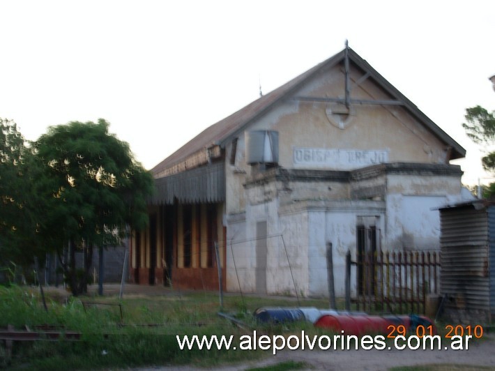 Foto: Estación Obispo Trejo FCAdN - Obispo Trejo (Córdoba), Argentina