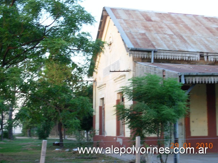 Foto: Estación Obispo Trejo FCAdN - Obispo Trejo (Córdoba), Argentina