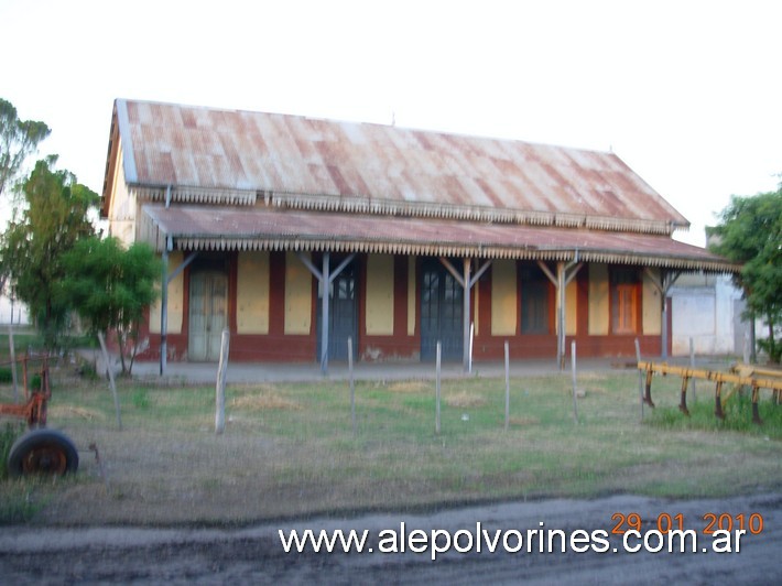 Foto: Estación Obispo Trejo FCAdN - Obispo Trejo (Córdoba), Argentina