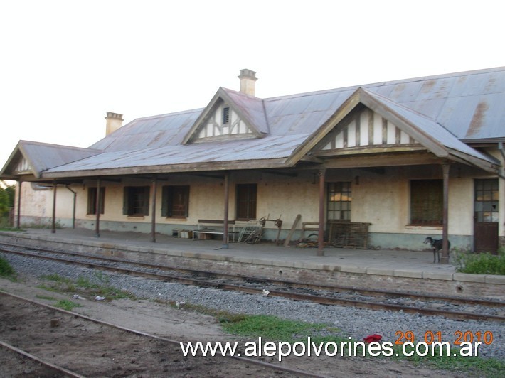 Foto: Estación Obispo Trejo FCCA - Obispo Trejo (Córdoba), Argentina