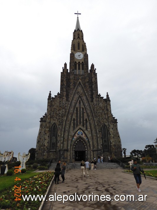 Foto: Canela RS - Iglesia Nuestra Señora de Lourdes - Canela (Rio Grande do Sul), Brasil